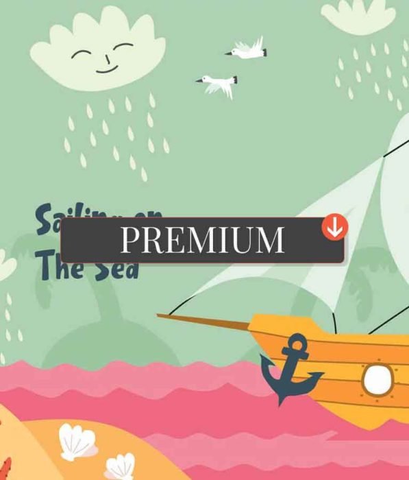 Sailing Vector Illustration