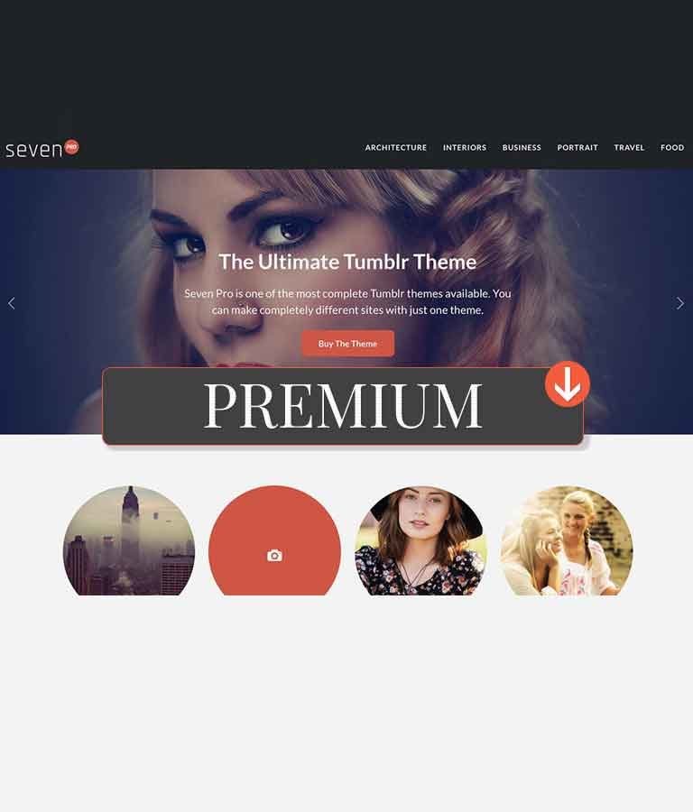 Seven Pro Tumblr Theme