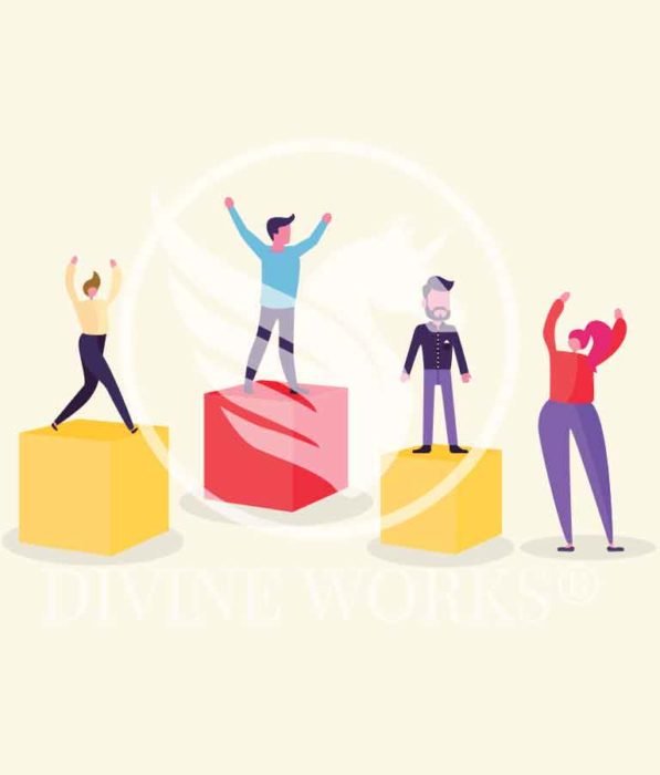 Free Adobe Illustrator Successful Team Vector Illustration by Divine Works