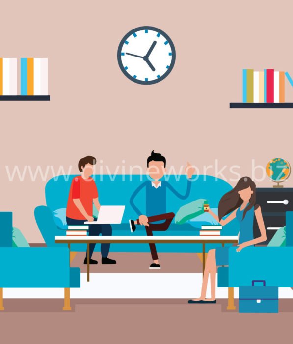 Free Adobe Illustrator Business Peoples Vector Illustration by Divine Works