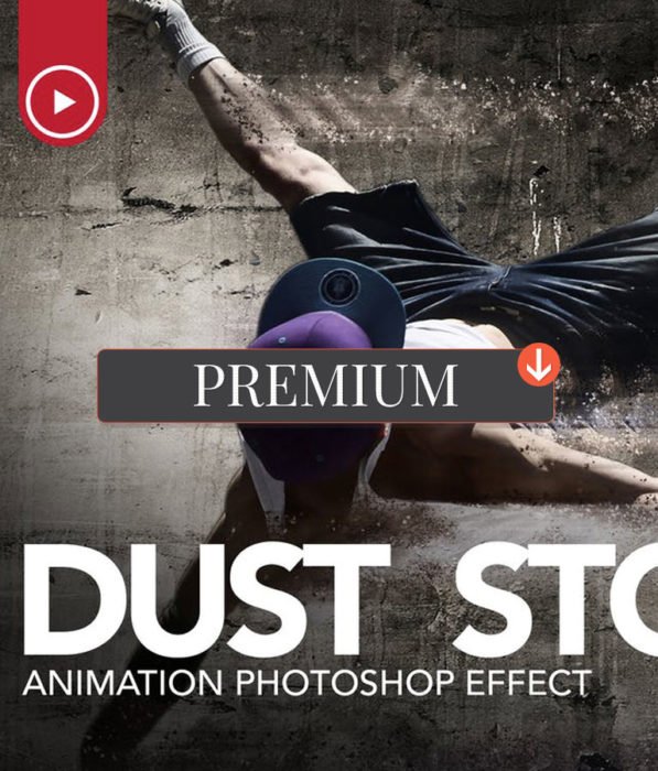 Dust Storm Animation Photoshop Action