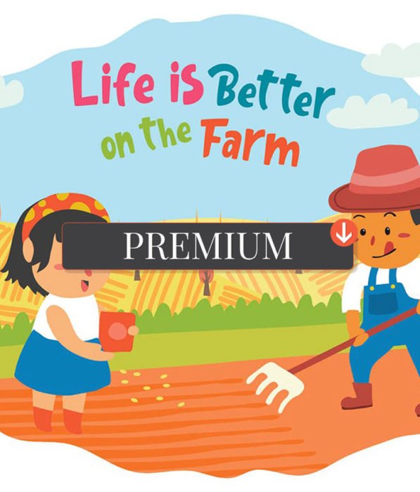 Farmers Vector Illustration