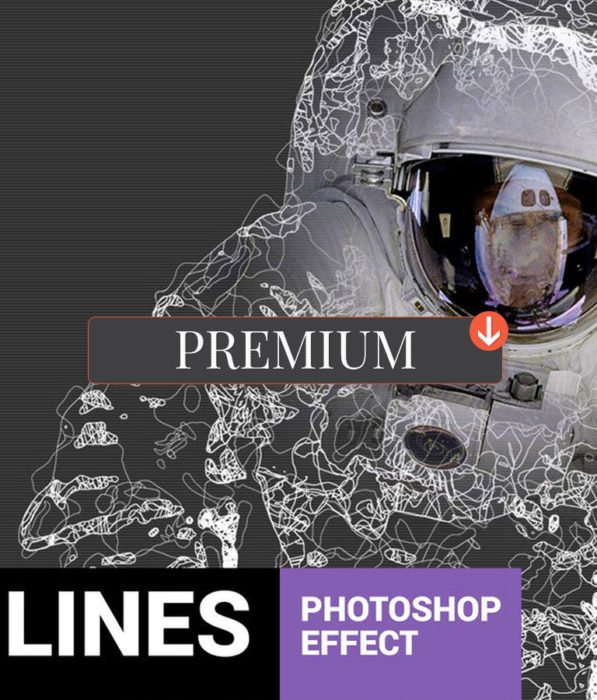 Fibrum - Lines Art Photoshop Action