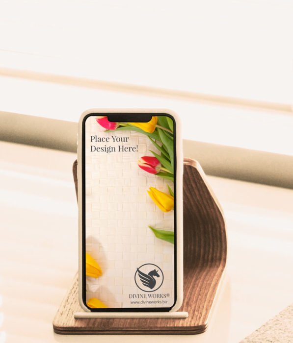 Free Docked iPhone XS Mockup by Divine Works