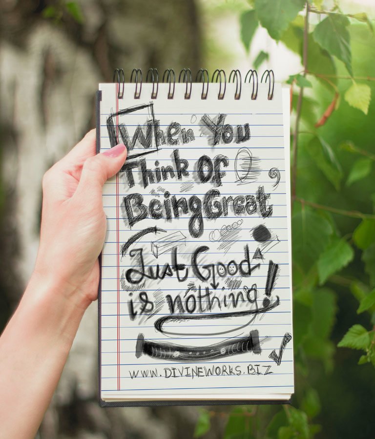 Free Notepad Mockup by Divine Works