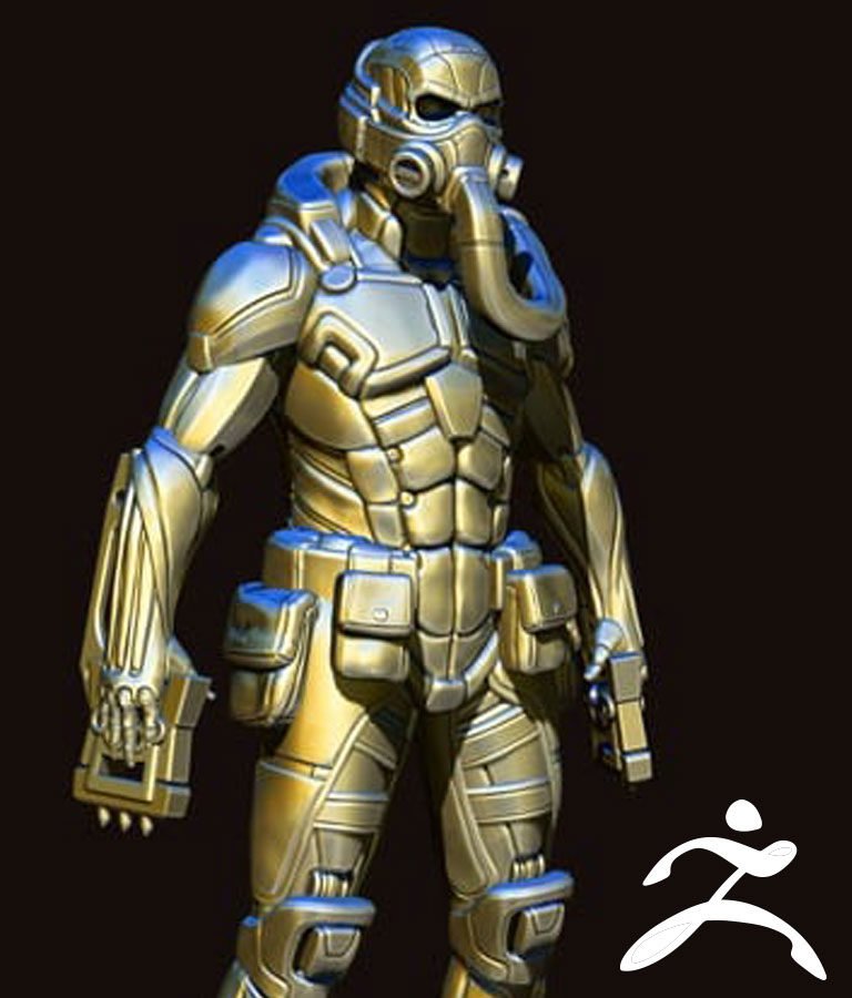 Hard Surface Character Creation in Zbrush