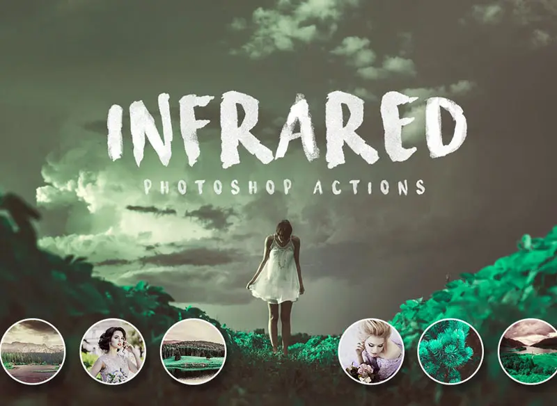 Infrared Photoshop Actions