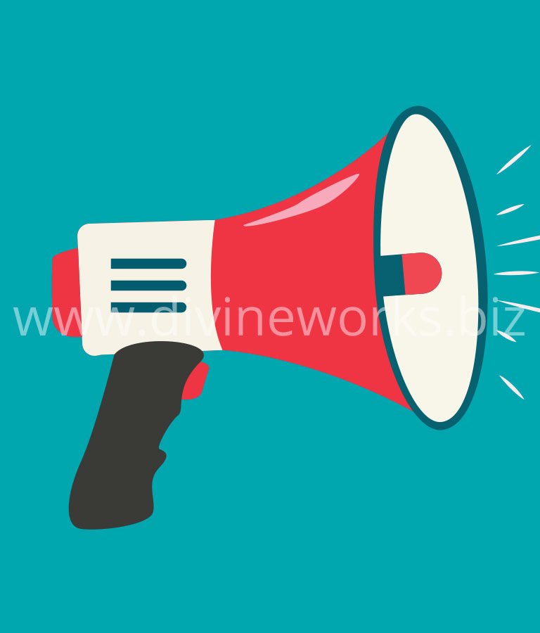 Free Adobe Illustrator Loudspeaker Icon Vector Illustration by Divine Works