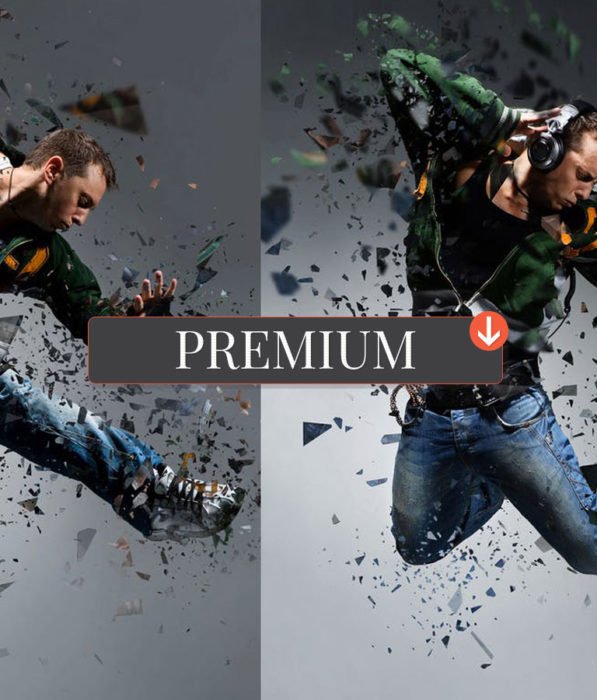 Shatter 2 Photoshop Action