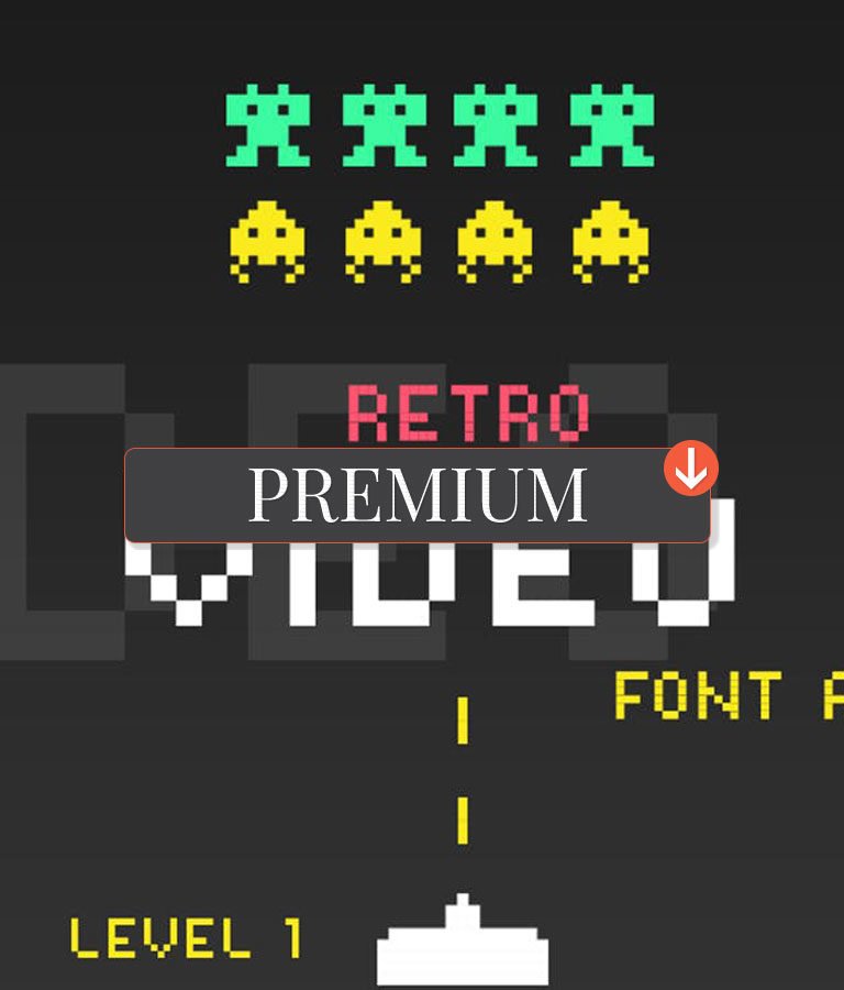 Video Game Font