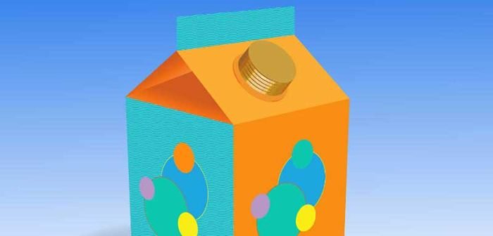 Free Juice Box Vector Illustration