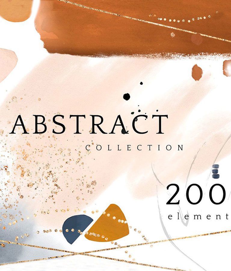 Abstract Collection Watercolor Art