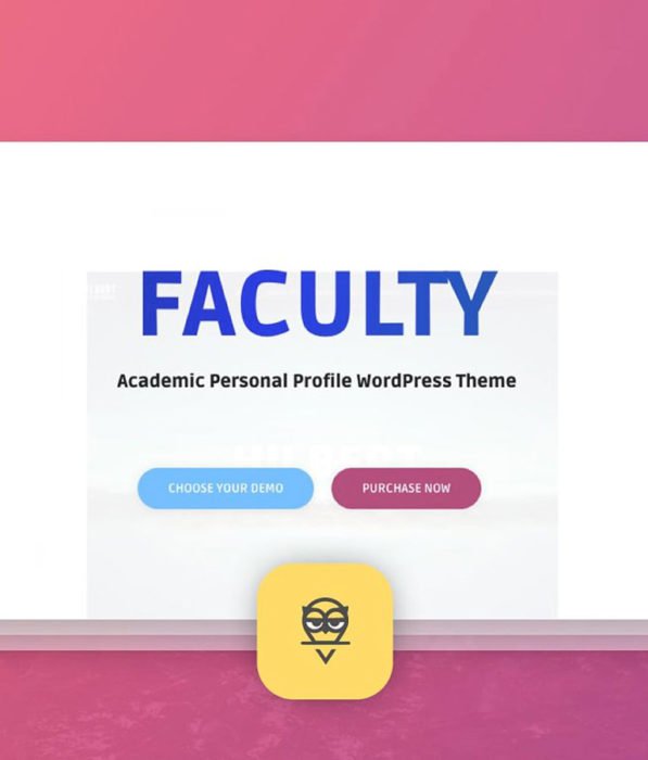 Faculty WordPress Theme