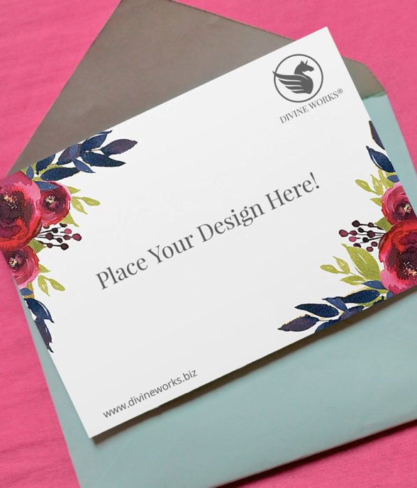 Download Free Invitation Card Mockup by Divine Works