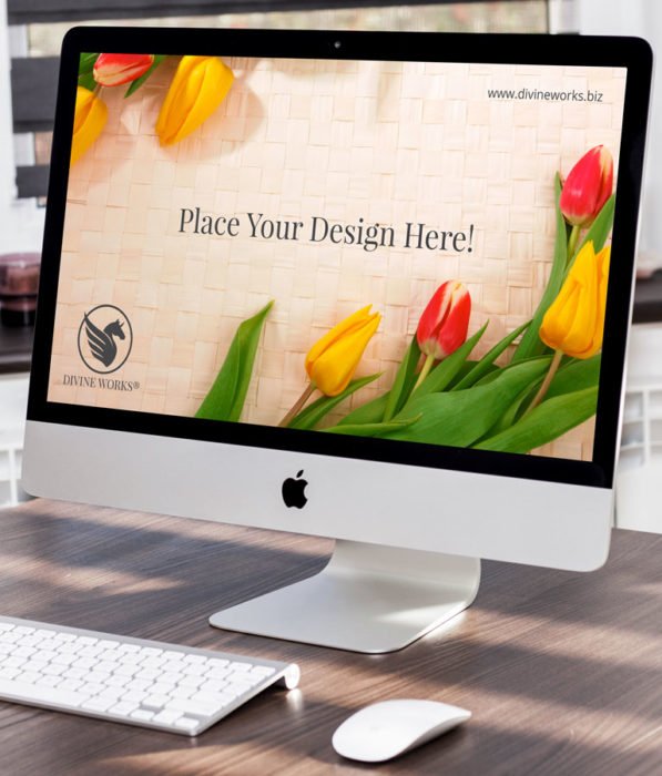 Download Free iMac Mockup PSD by Divine Works
