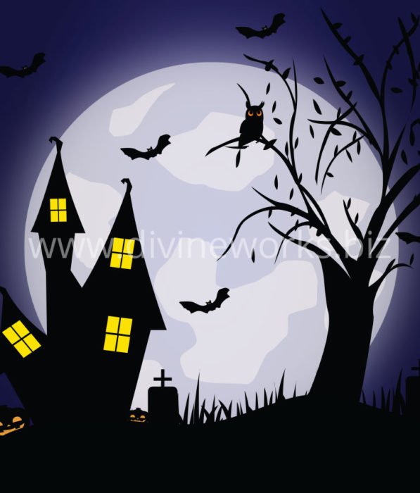 Download Free Halloween Vector illustration by Divine Works