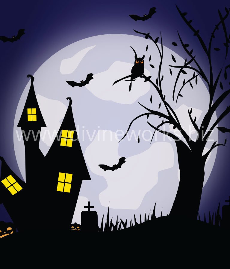 Download Free Halloween Vector illustration by Divine Works