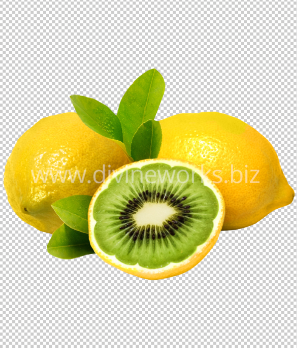 Free Transparent Kiwi Lemons Png by Divine Works