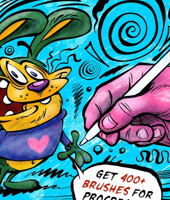 MEGAPACK 450+ Brushes for Procreate