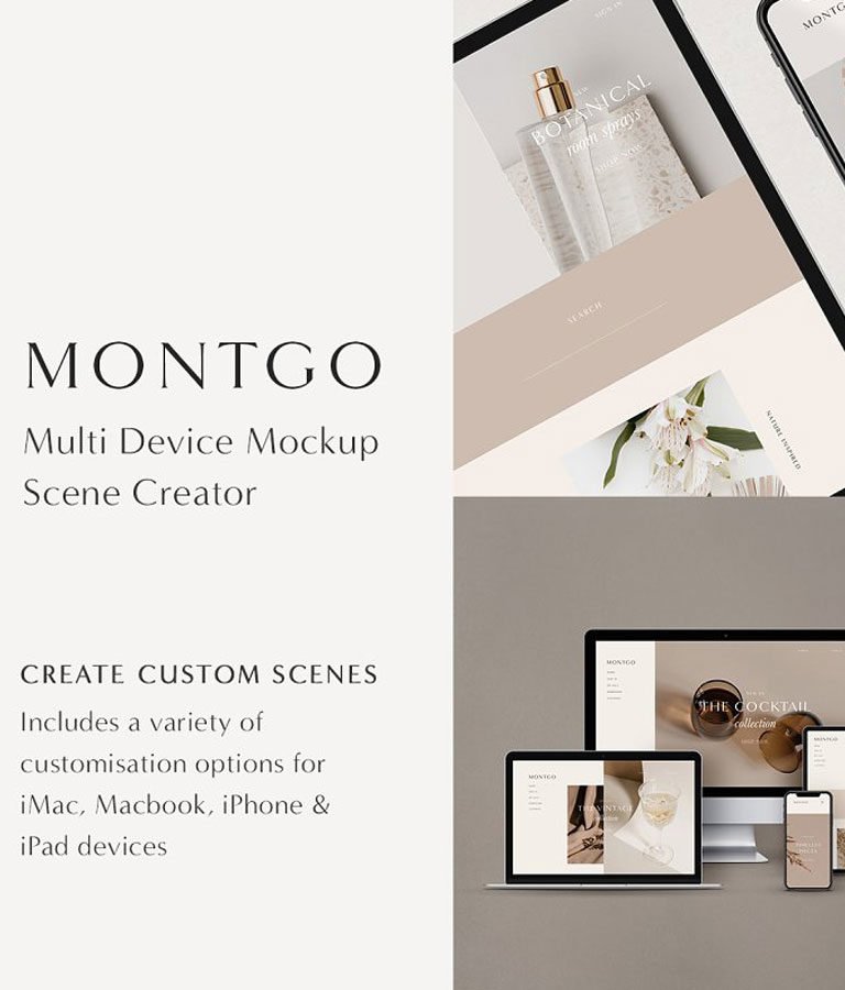 Multi-Device Mockup Scene Creator