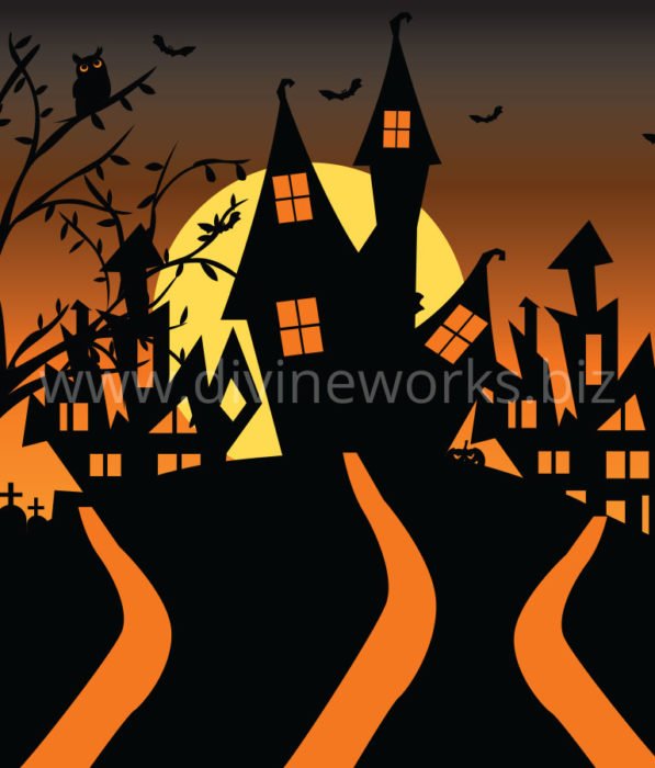 Download Free Scary Halloween Vector Art by Divine Works