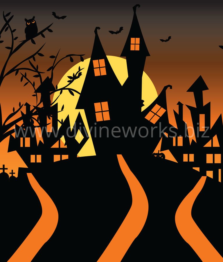 Download Free Scary Halloween Vector Art by Divine Works