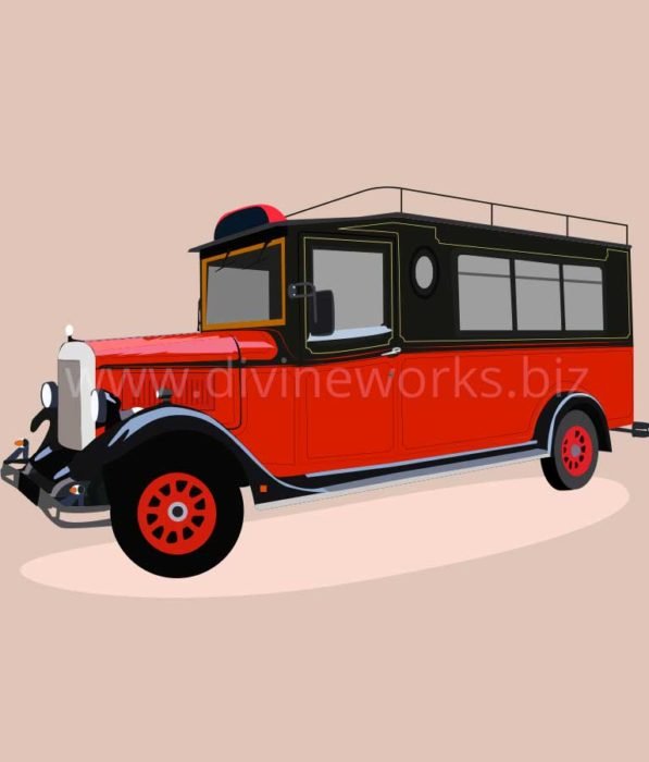 Download Free Antique Car Vector by Divine Works