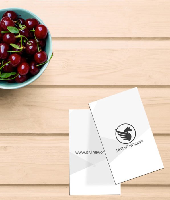 Download Free Business Card On Table Mockup by Divine Works