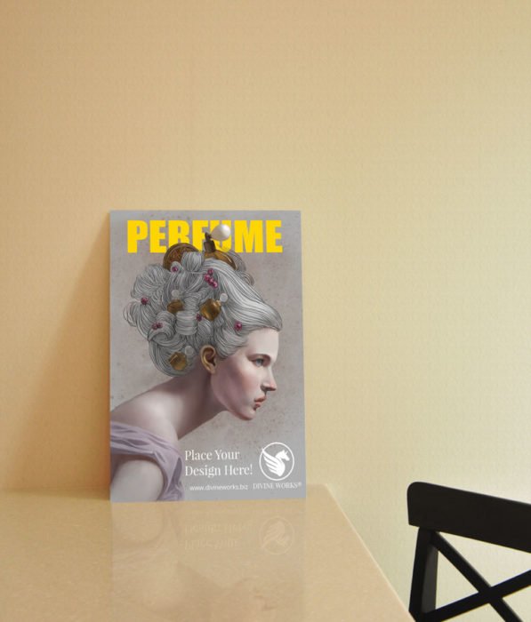 Download Free A1 Poster On Desk Mockup by Divine Works