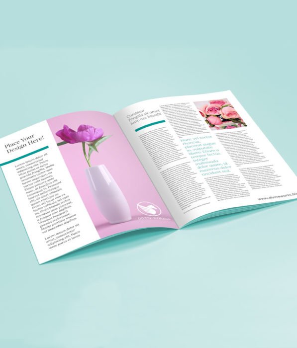 Download Free A4 Brochure Mockup by Divine Works