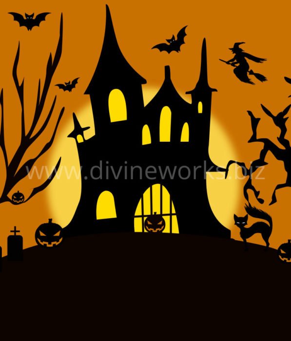Download Free Halloween Vector illustration by Divine Works