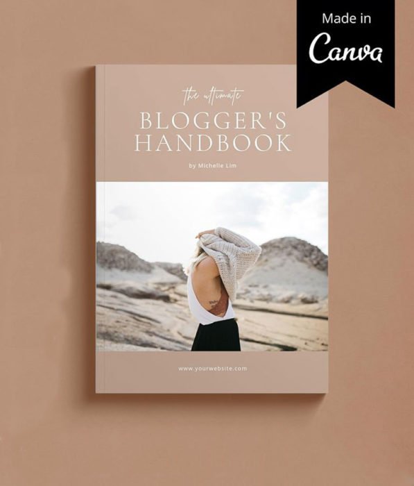 Minimalist eBook Template | CANVA