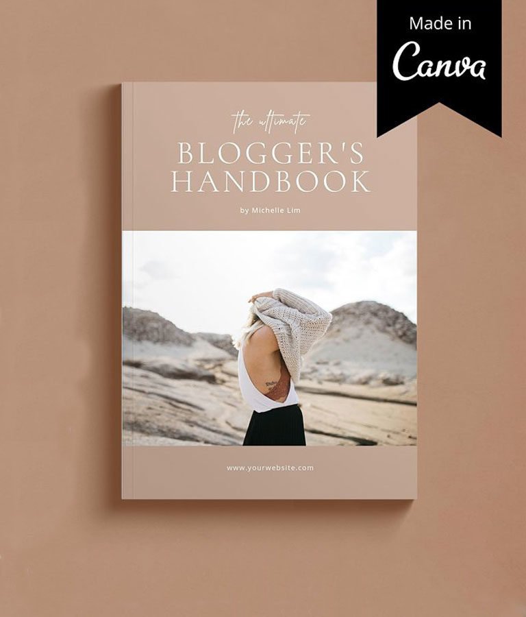 Minimalist eBook Template | CANVA