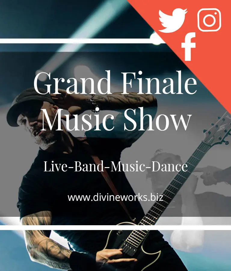 Download Free Music Show Social Media Template Set by Divine Works