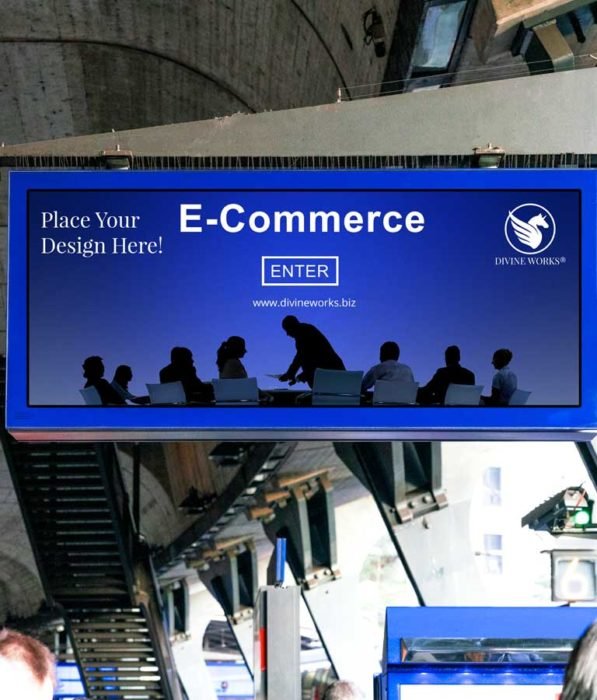 Download Free Airport Advertisement Mockup by Divine Works