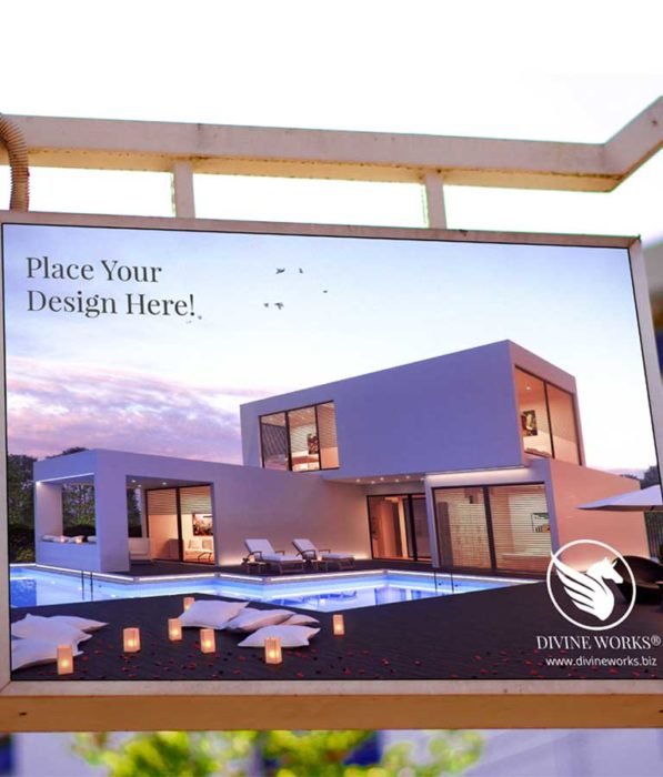 Download Free Hanging Signboard Mockup by Divine Works