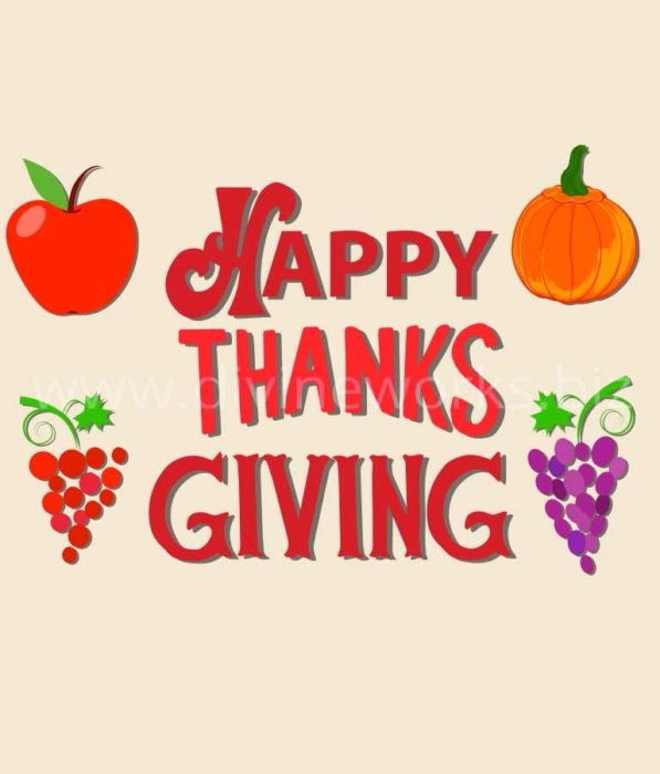 Download Free Happy Thanksgiving Art Illustration by Divine Works
