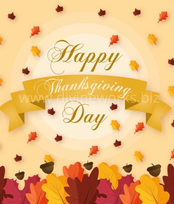 Download Free Happy Thanksgiving Vector Art by Divine Works
