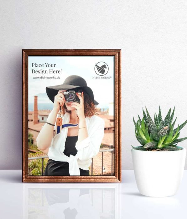 Download Free Picture Frame PSD Mockup by Divine Works