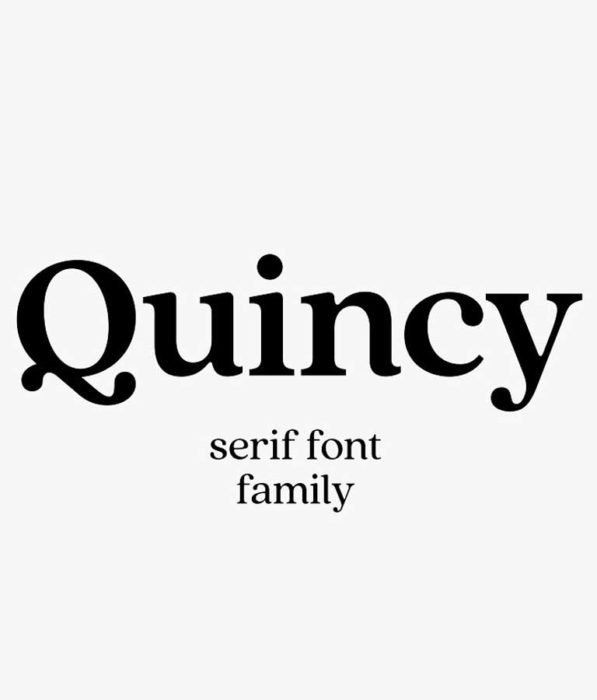 Quincy CF Vintage Serif Font Family