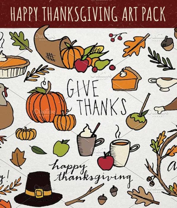 Thanksgiving Art Pack