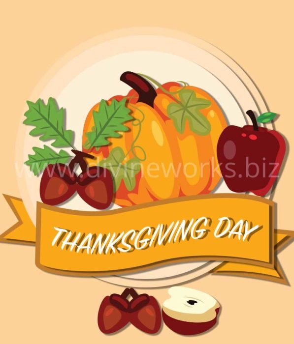 Download Free Thanksgiving Day Art Illustration by Divine Works