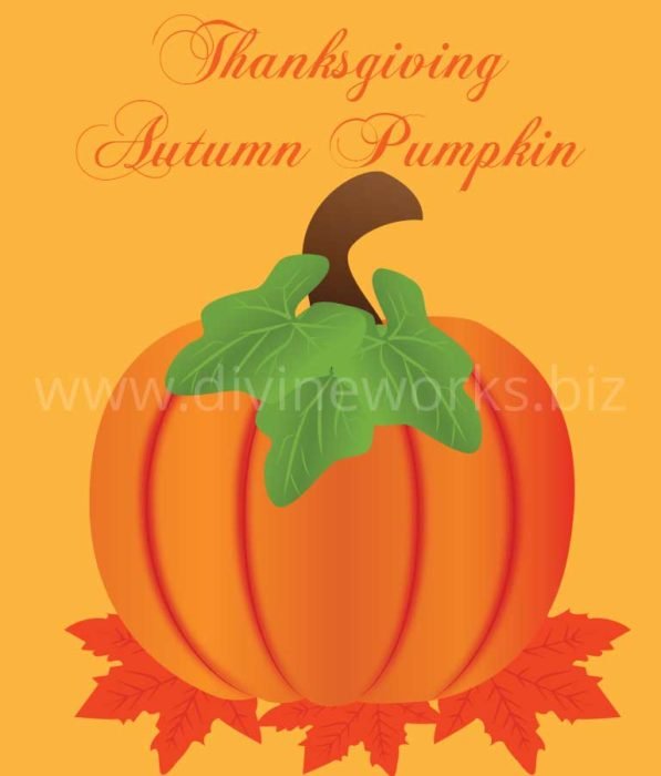 Download Free Thanksgiving Pumpkin Vector by Divine Works