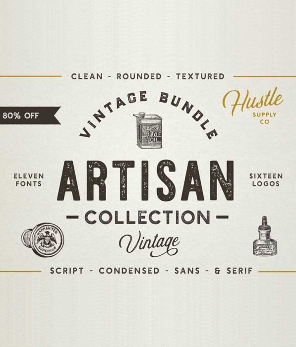 The Artisan Collection (Font Bundle)