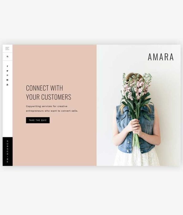 Amara A Theme for Entrepreneurs