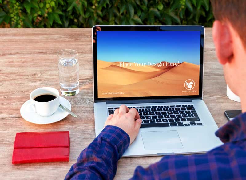 Download Free Apple Macbook Pro PSD Mockup by Divine Works