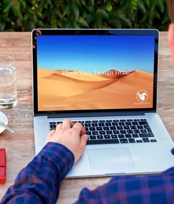 Download Free Apple Macbook Pro PSD Mockup by Divine Works