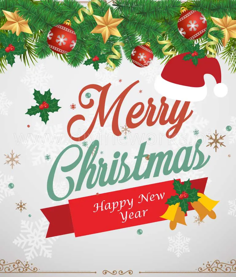 Download Free Christmas Vector Illustration by Divine Works