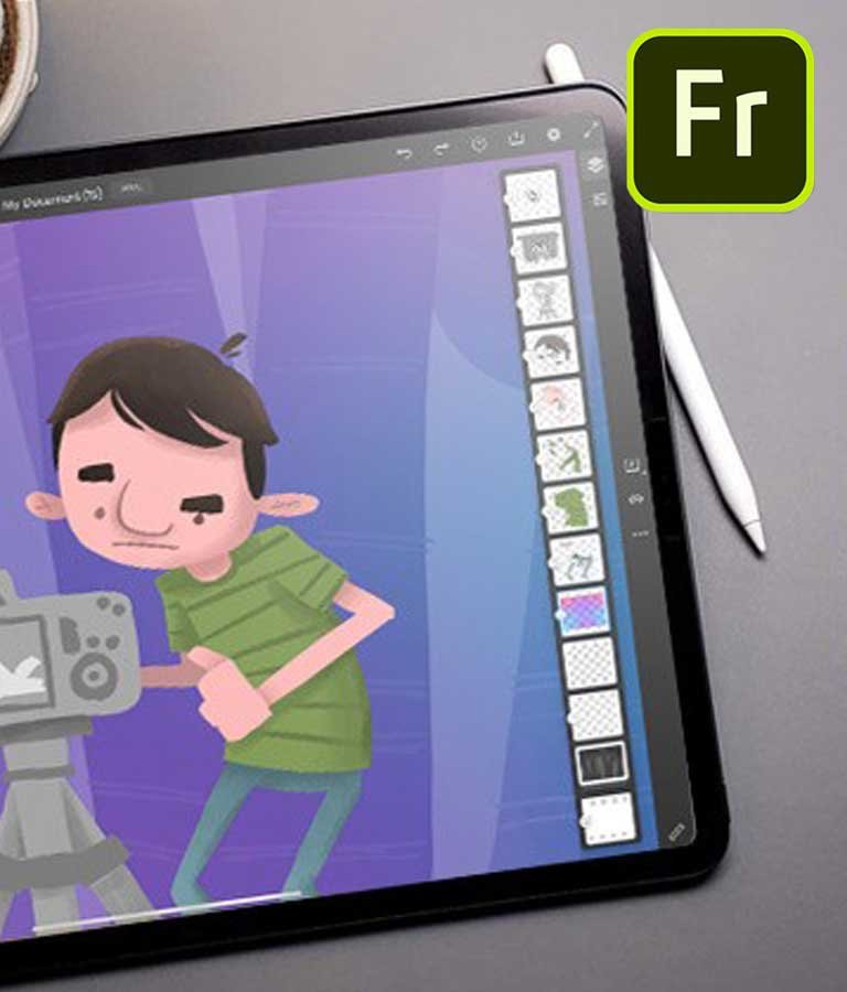Drawing and Painting in Adobe Fresco