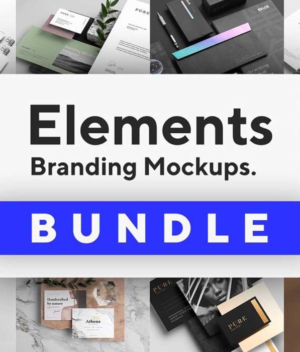 Elements Branding Mockups Bundle